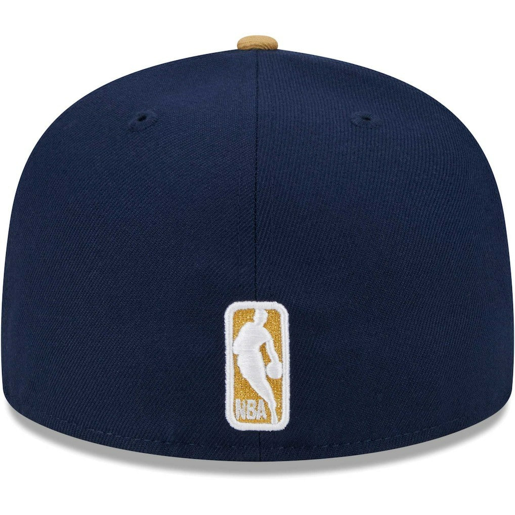 New Era New Orleans Pelicans Gameday Gold Pop Stars 59FIFTY Fitted Hat