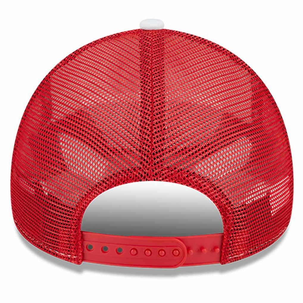 New Era Atlanta Hawks Court Sport Foam A-Frame 9FORTY Adjustable Trucker Hat