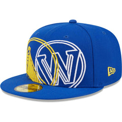 New Era Golden State Warriors Game Day Hollow Logo Mashup 59FIFTY Fitted Hat sale