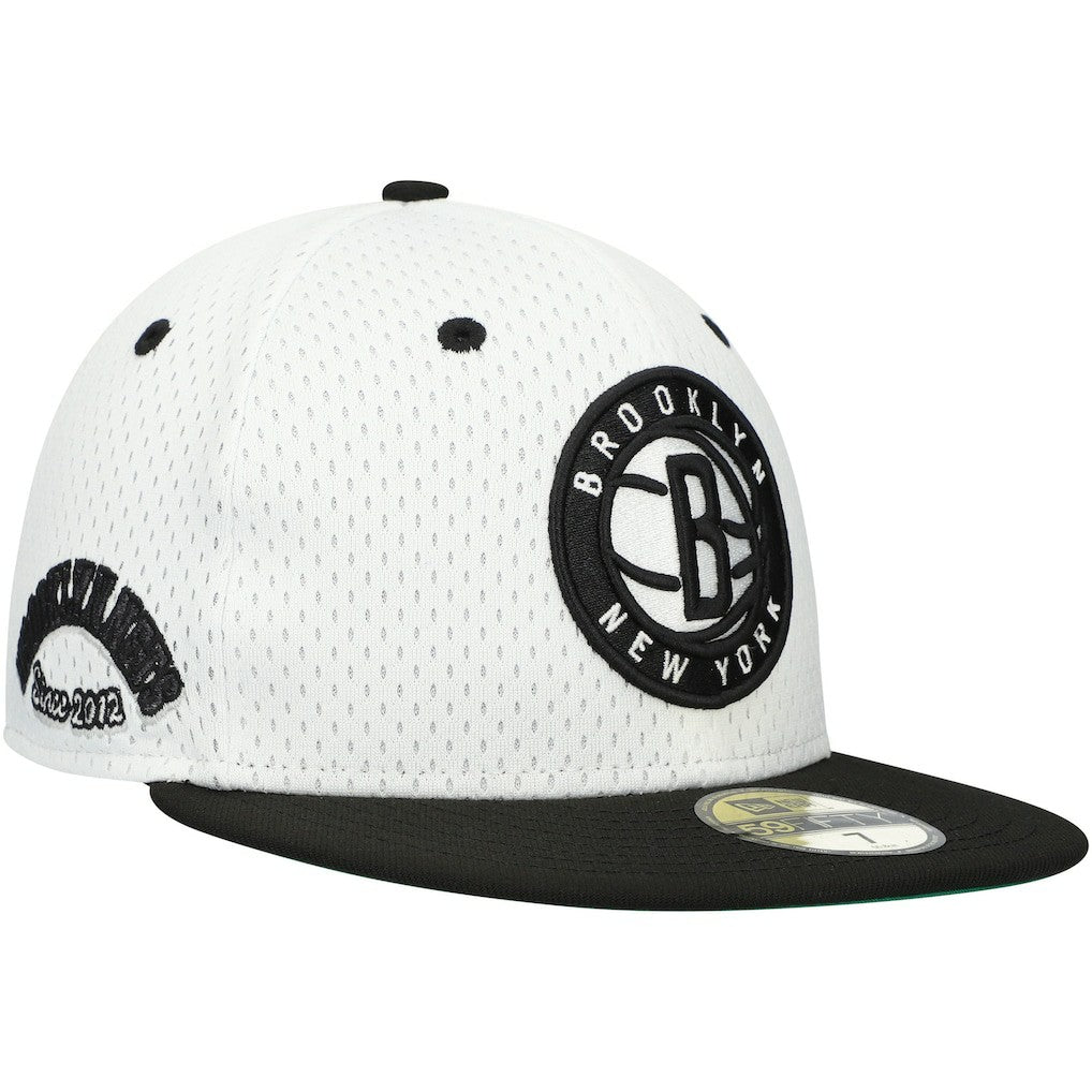 New Era Brooklyn Nets Throwback 2Tone 59FIFTY Fitted Hat
