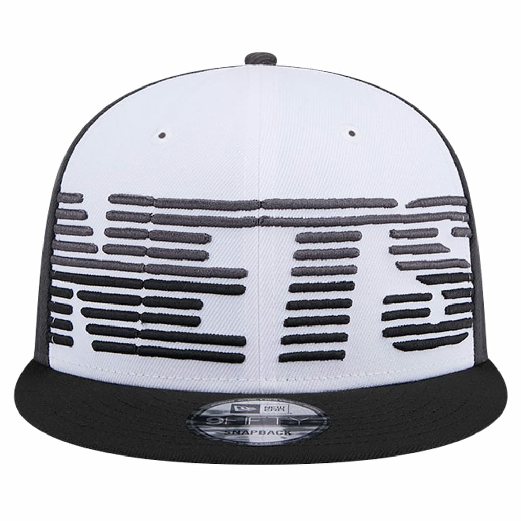 New Era Brooklyn Nets Throwback Gradient Tech Font 9FIFTY Snapback Hat