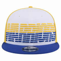 New Era Golden State Warriors Throwback Gradient Tech Font 9FIFTY Snapback Hat sale