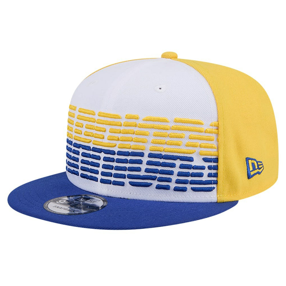 New Era Golden State Warriors Throwback Gradient Tech Font 9FIFTY Snapback Hat sale