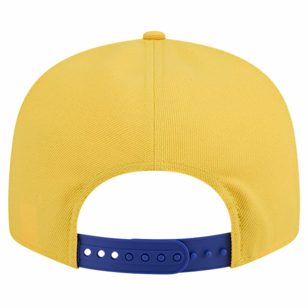 New Era Golden State Warriors Throwback Gradient Tech Font 9FIFTY Snapback Hat sale