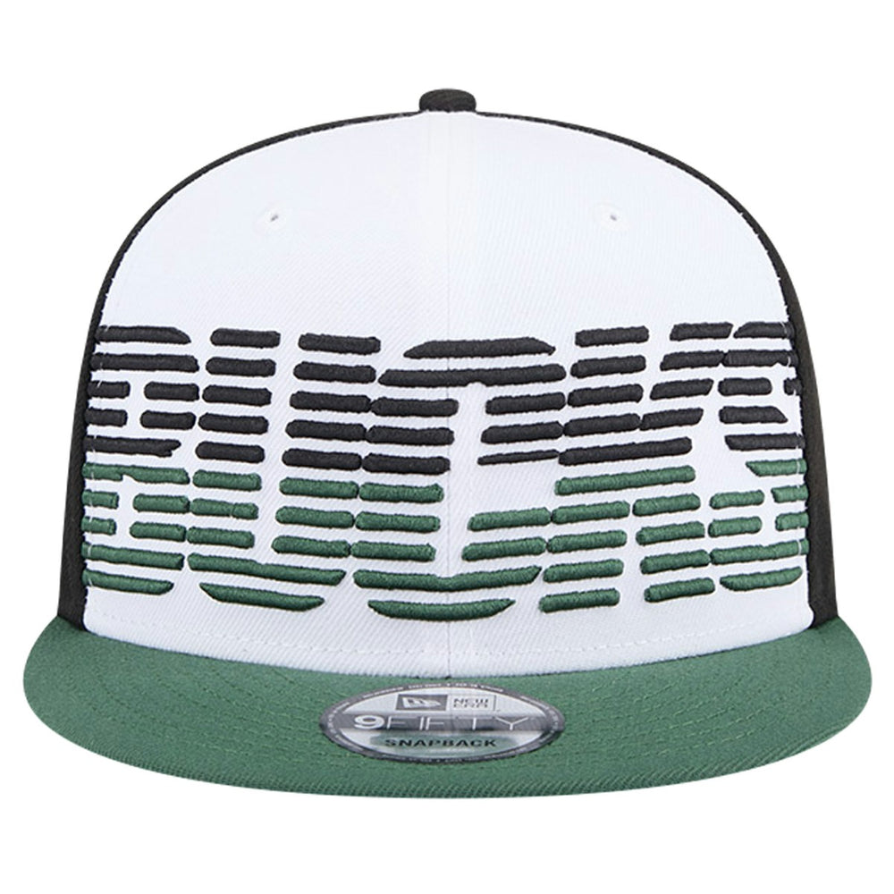 New Era Milwaukee Bucks Throwback Gradient Tech Font 9FIFTY Snapback Hat