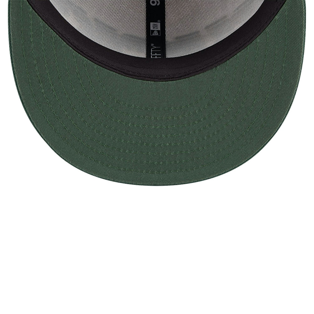 New Era Milwaukee Bucks Throwback Gradient Tech Font 9FIFTY Snapback Hat