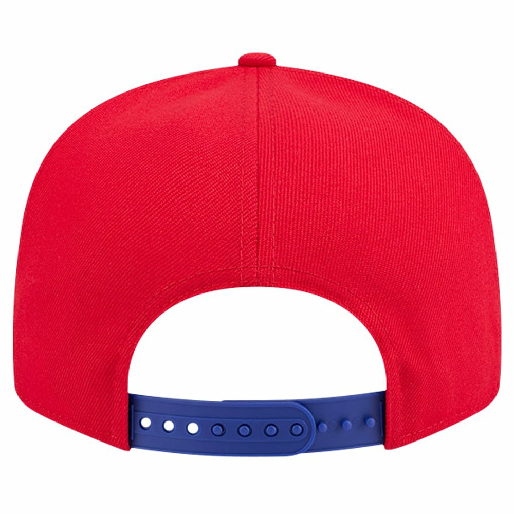 New Era Philadelphia 76ers Throwback Gradient Tech Font 9FIFTY Snapback Hat