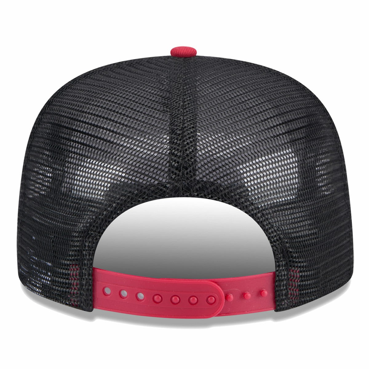 New Era Miami Heat Throwback Team Arch Golfer Snapback Hat