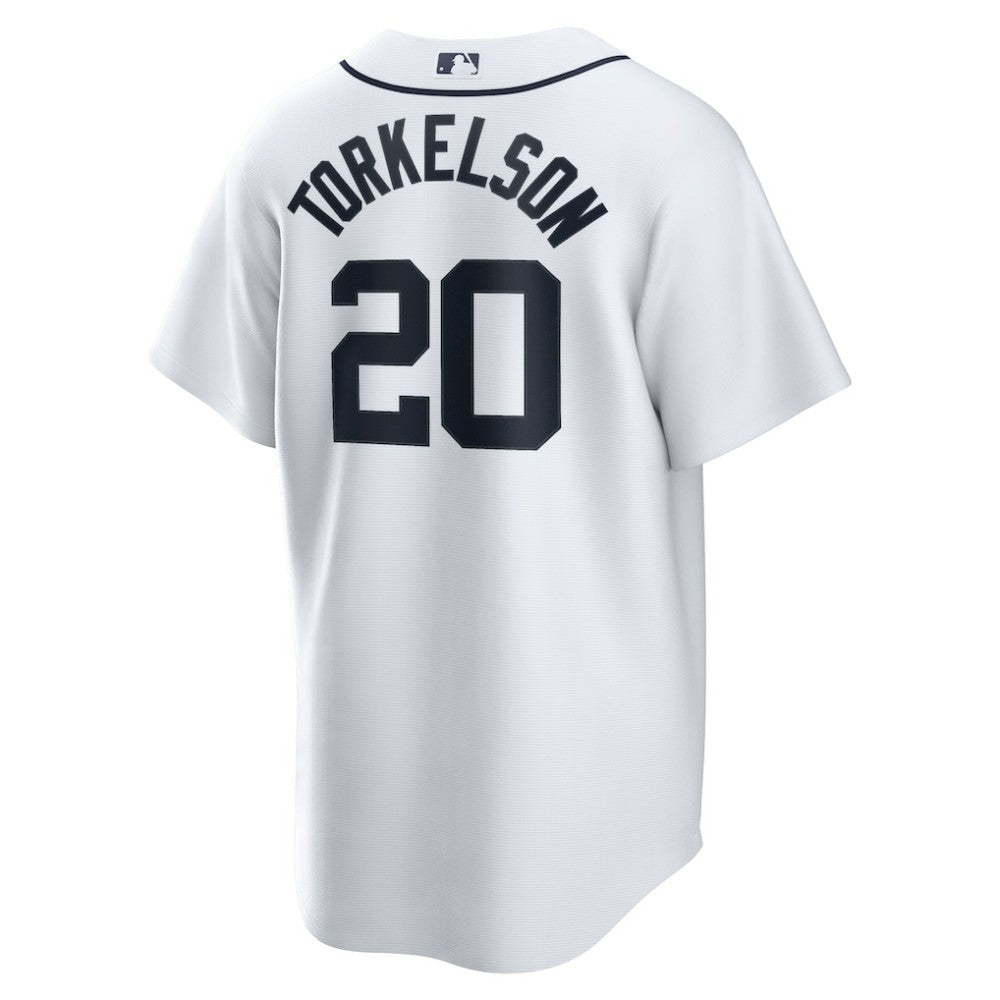 White Spencer Torkelson Detroit Tigers Nike Home Replica Jersey