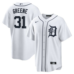 White Riley Greene Detroit Tigers Nike Replica Player Jersey