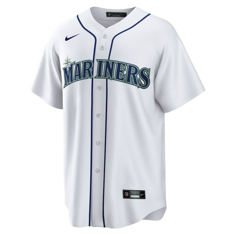 White JP Crawford Seattle Mariners Nike Home Replica Jersey