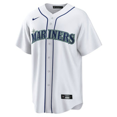 White JP Crawford Seattle Mariners Nike Home Replica Jersey