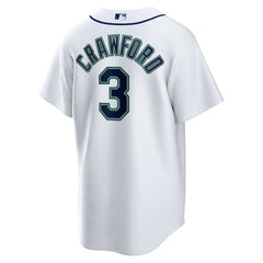 White JP Crawford Seattle Mariners Nike Home Replica Jersey