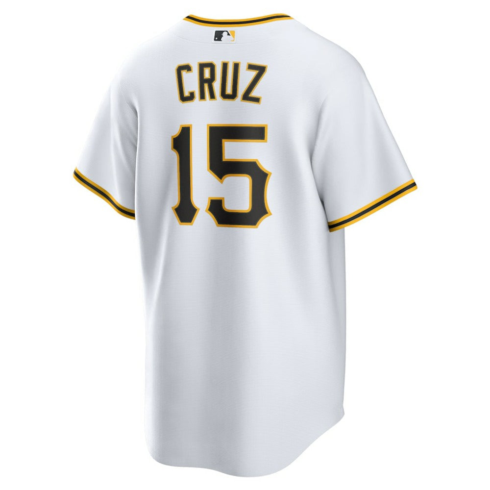 White Oneil Cruz Pittsburgh Pirates Nike Home Replica Jersey