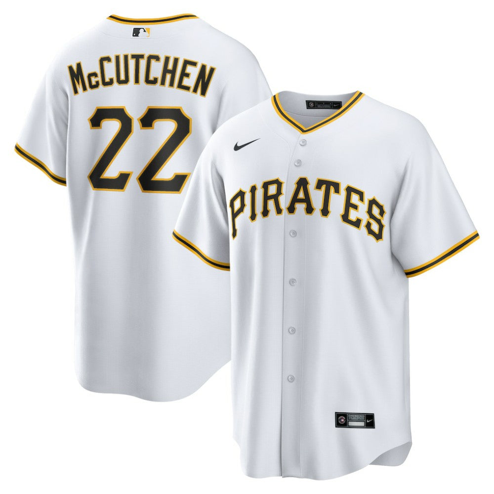 White Andrew McCutchen Pittsburgh Pirates Nike Replica Player Jersey