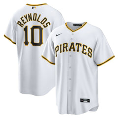 White Bryan Reynolds Pittsburgh Pirates Nike Replica Player Jersey