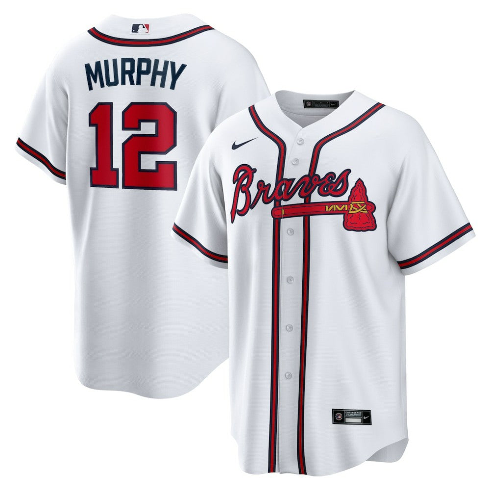 White Sean Murphy Atlanta Braves Nike Replica Player Jersey