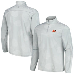Delray Frond IslandZone Half-Zip Sweatshirt - Cincinnati Bengals Sweatshirts