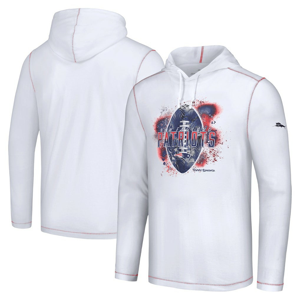 Graffiti Touchdown Pullover Hoodie - New England Patriots Hoodies