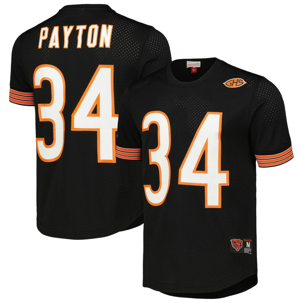 Walter Payton  Retired Player Name & Number Mesh Top - Chicago Bears Tops