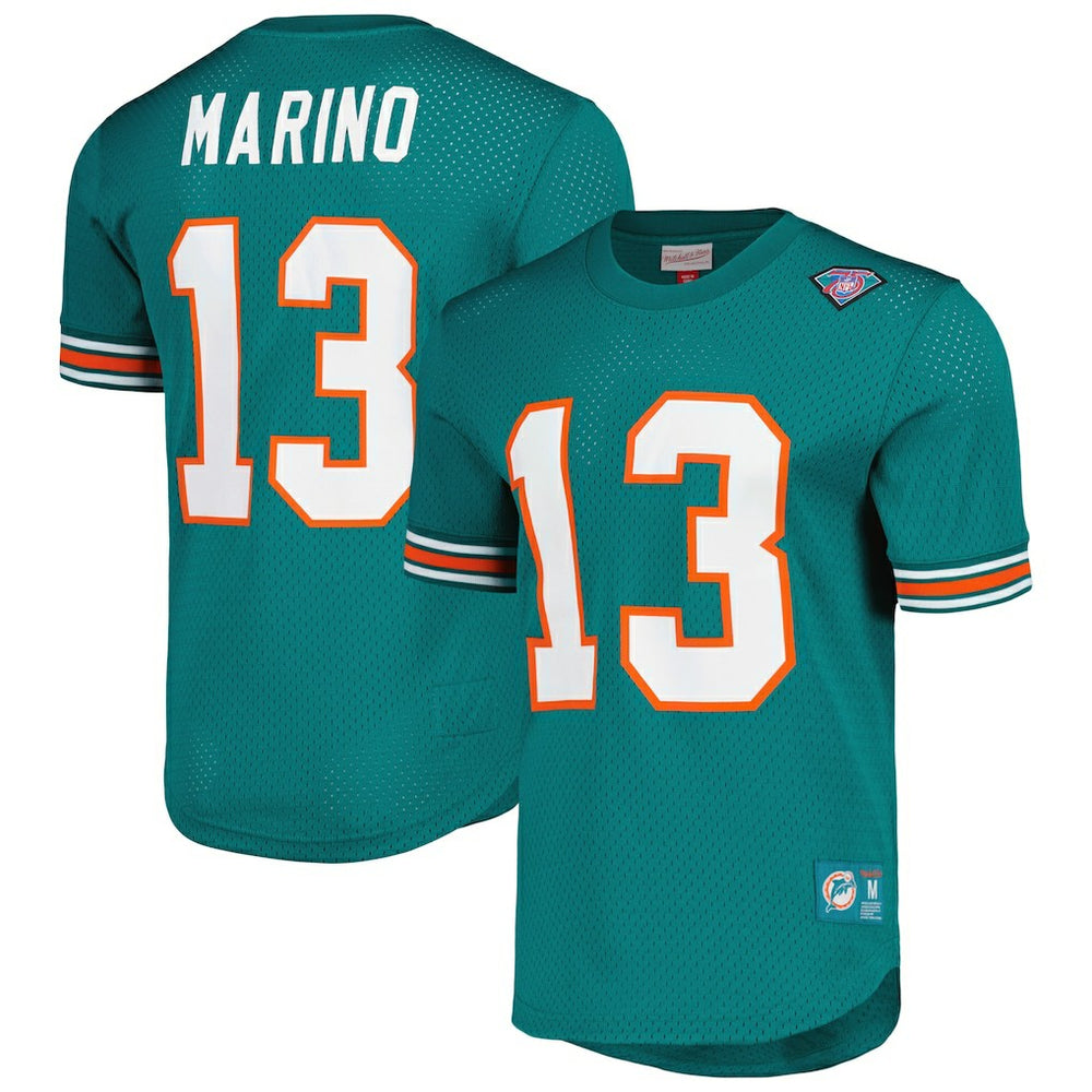 Dan Marino  Retired Player Name & Number Mesh Top - Miami Dolphins Tops