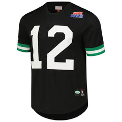 Joe Namath  Retired Player Name & Number Mesh Top - New York Jets Tops