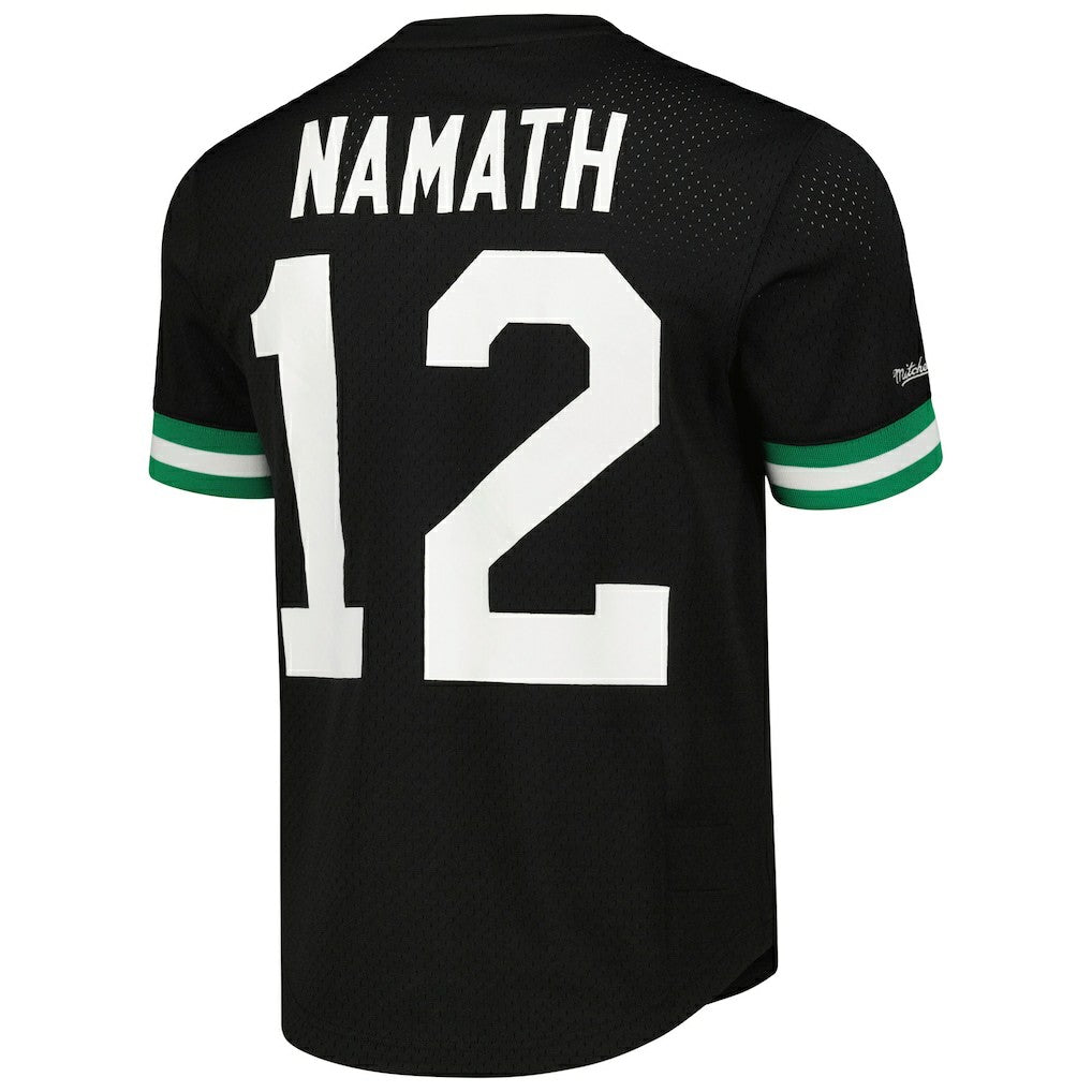 Joe Namath  Retired Player Name & Number Mesh Top - New York Jets Tops
