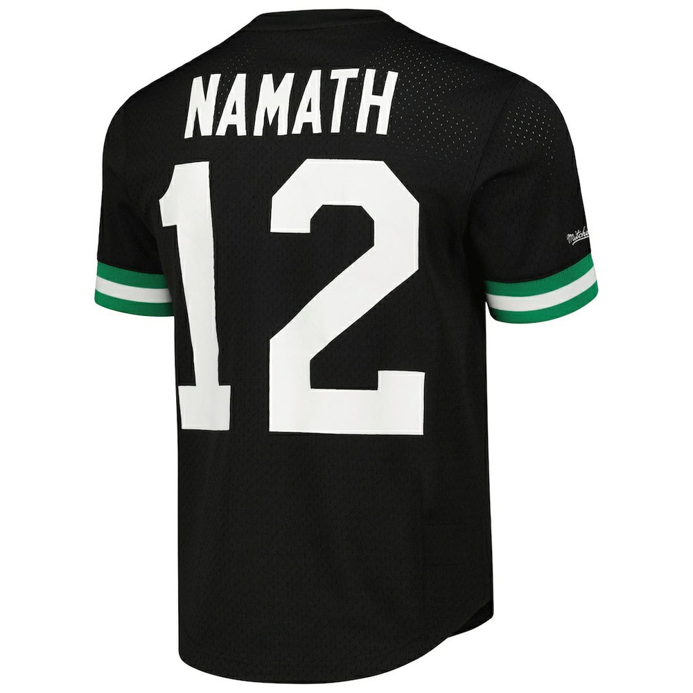 Joe Namath  Retired Player Name & Number Mesh Top - New York Jets Tops