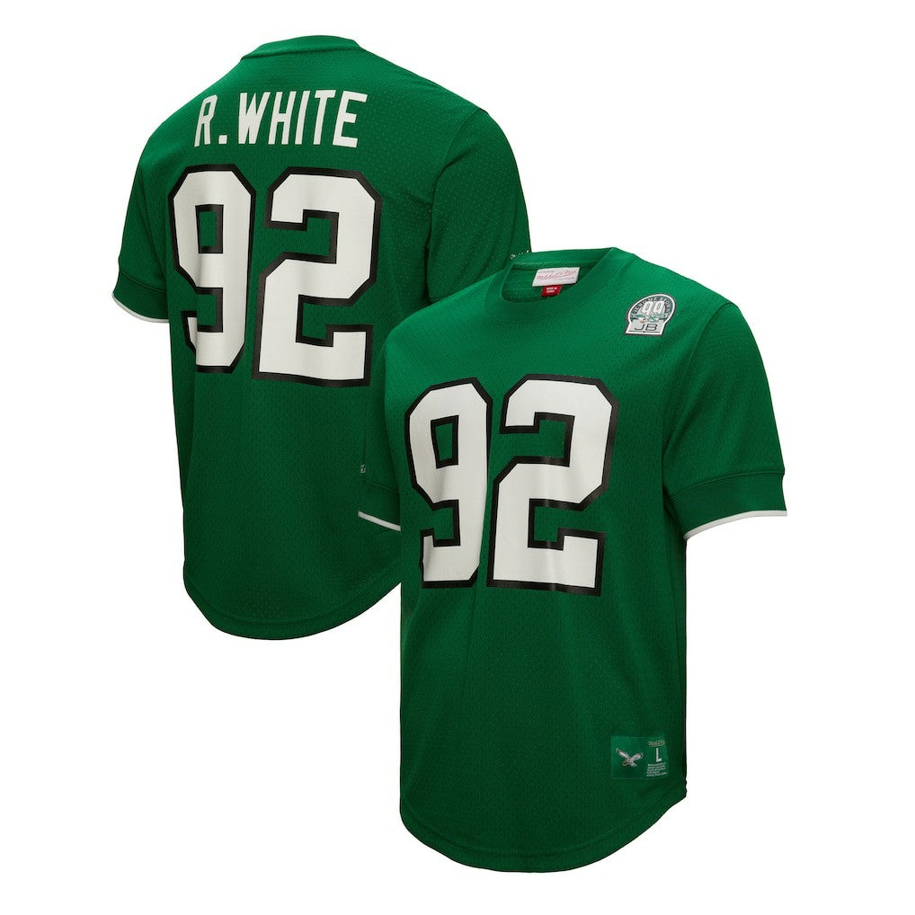 Reggie White  Retired Player Name & Number Mesh Top - Philadelphia Eagles Tops