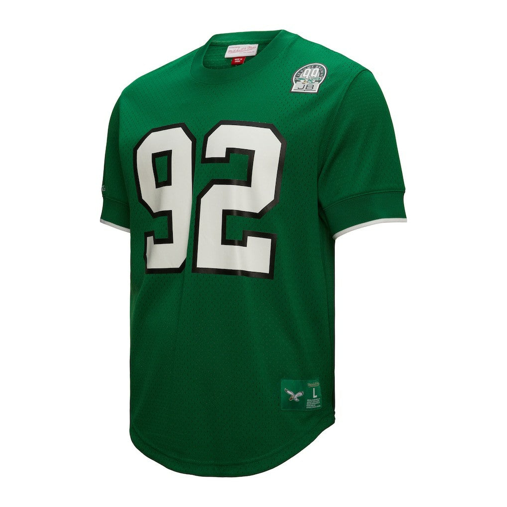Reggie White  Retired Player Name & Number Mesh Top - Philadelphia Eagles Tops