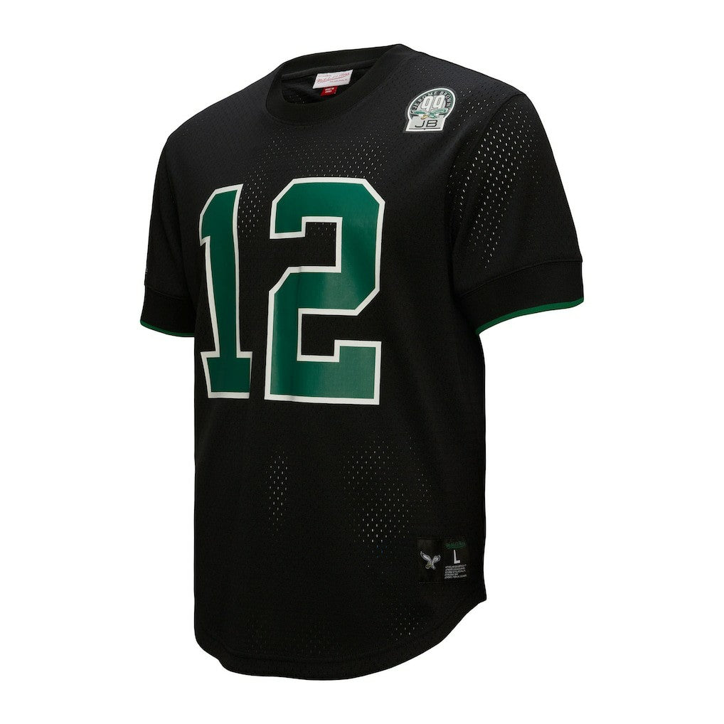 Randall Cunningham  Retired Player Name & Number Mesh Top - Philadelphia Eagles Tops