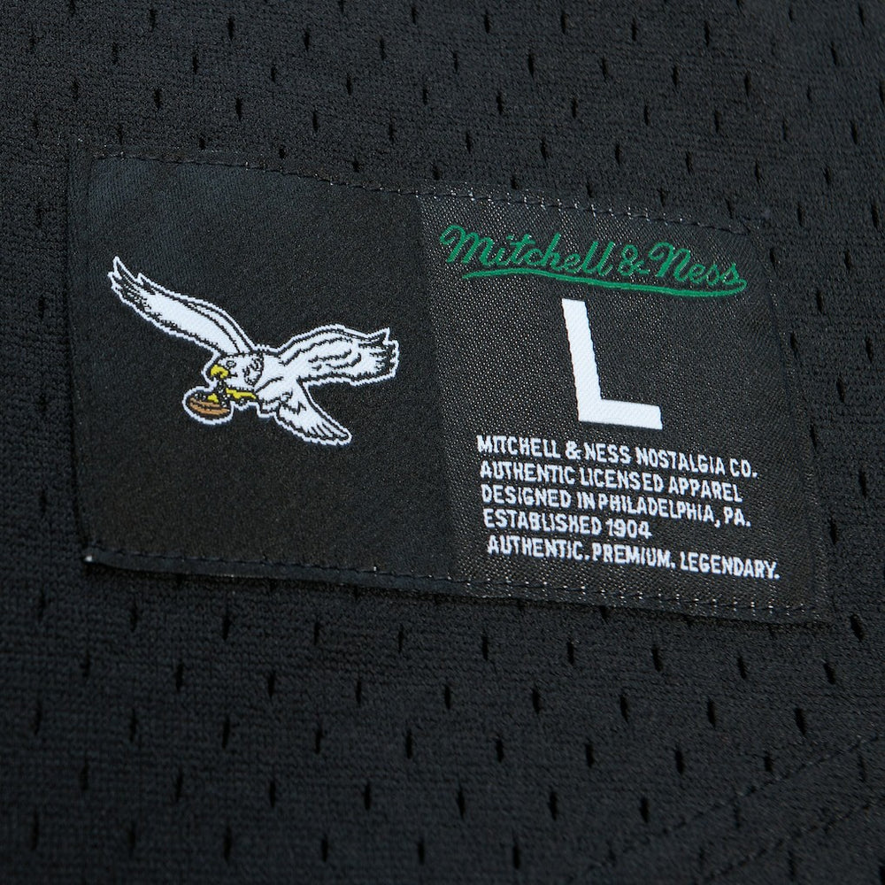 Randall Cunningham  Retired Player Name & Number Mesh Top - Philadelphia Eagles Tops