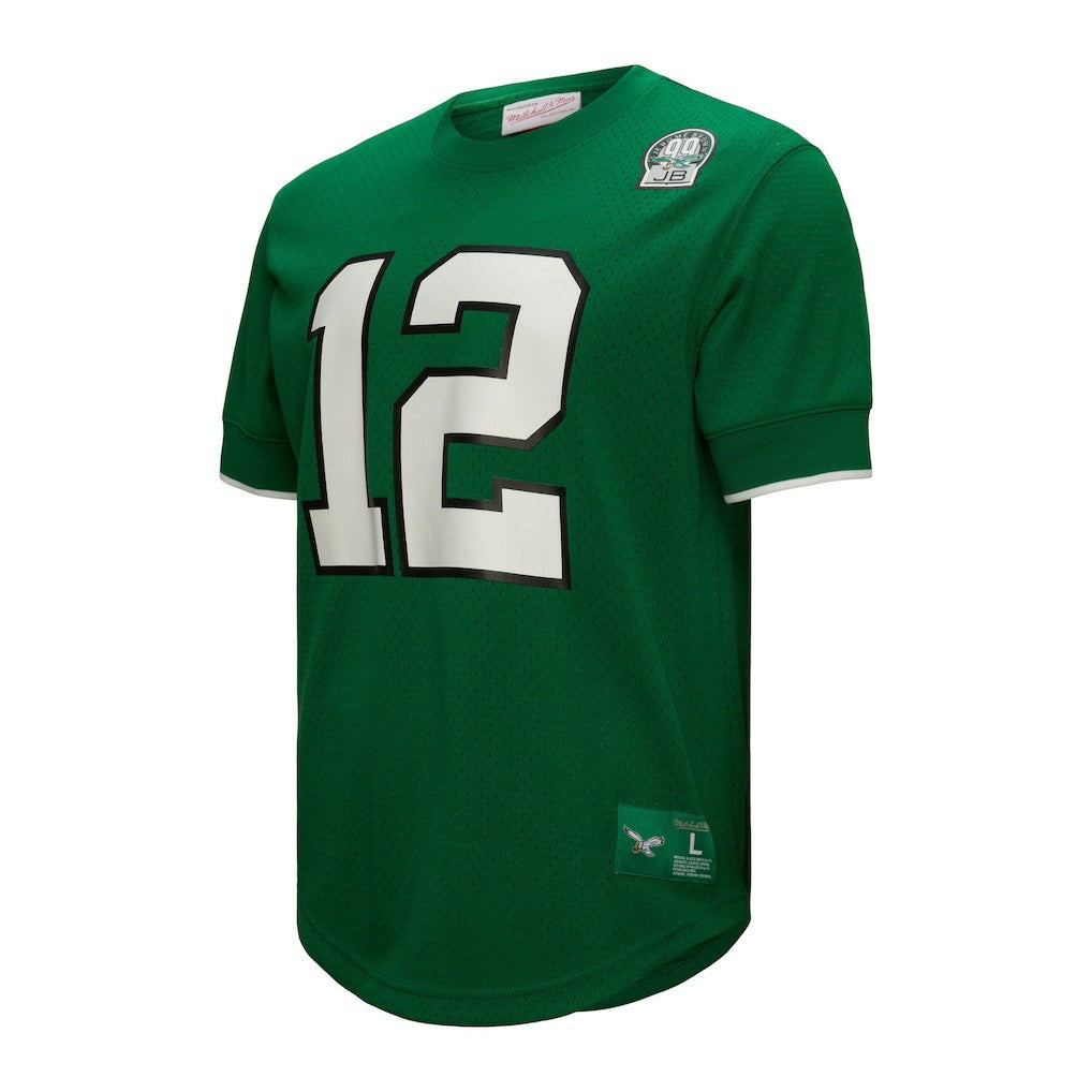 Randall Cunningham  Retired Player Name & Number Mesh Top - Philadelphia Eagles Tops