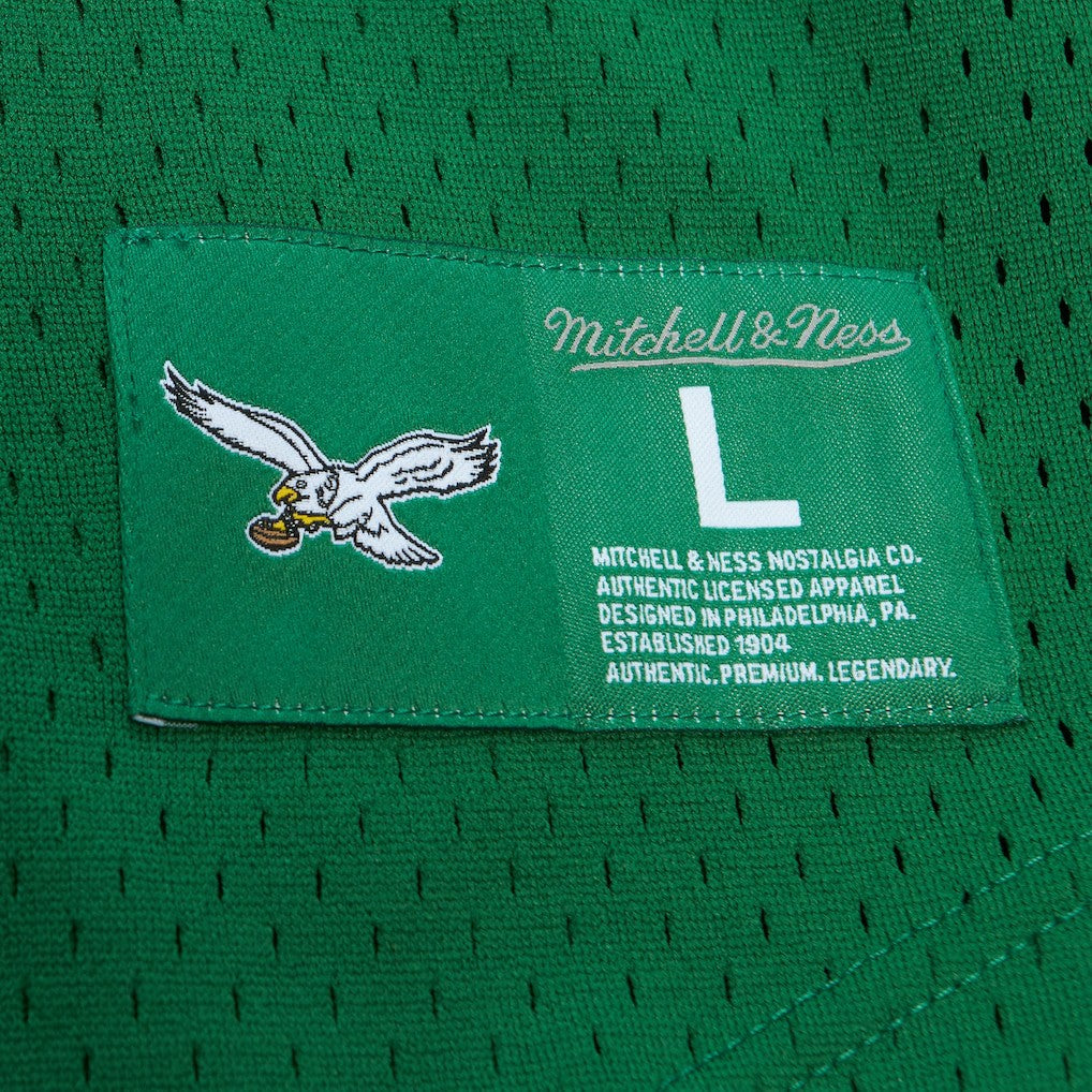 Randall Cunningham  Retired Player Name & Number Mesh Top - Philadelphia Eagles Tops