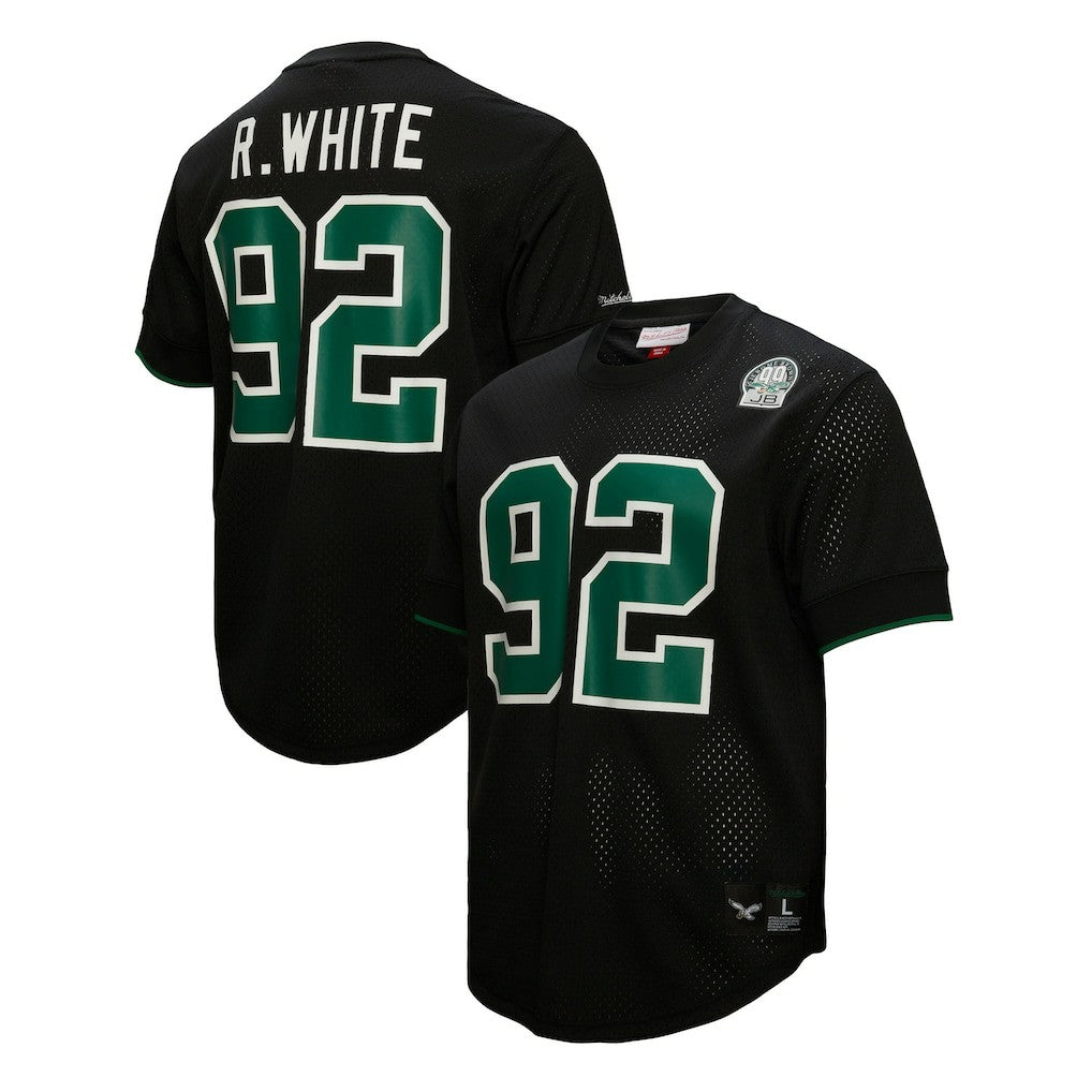 Reggie White  Retired Player Name & Number Mesh Top - Philadelphia Eagles Tops