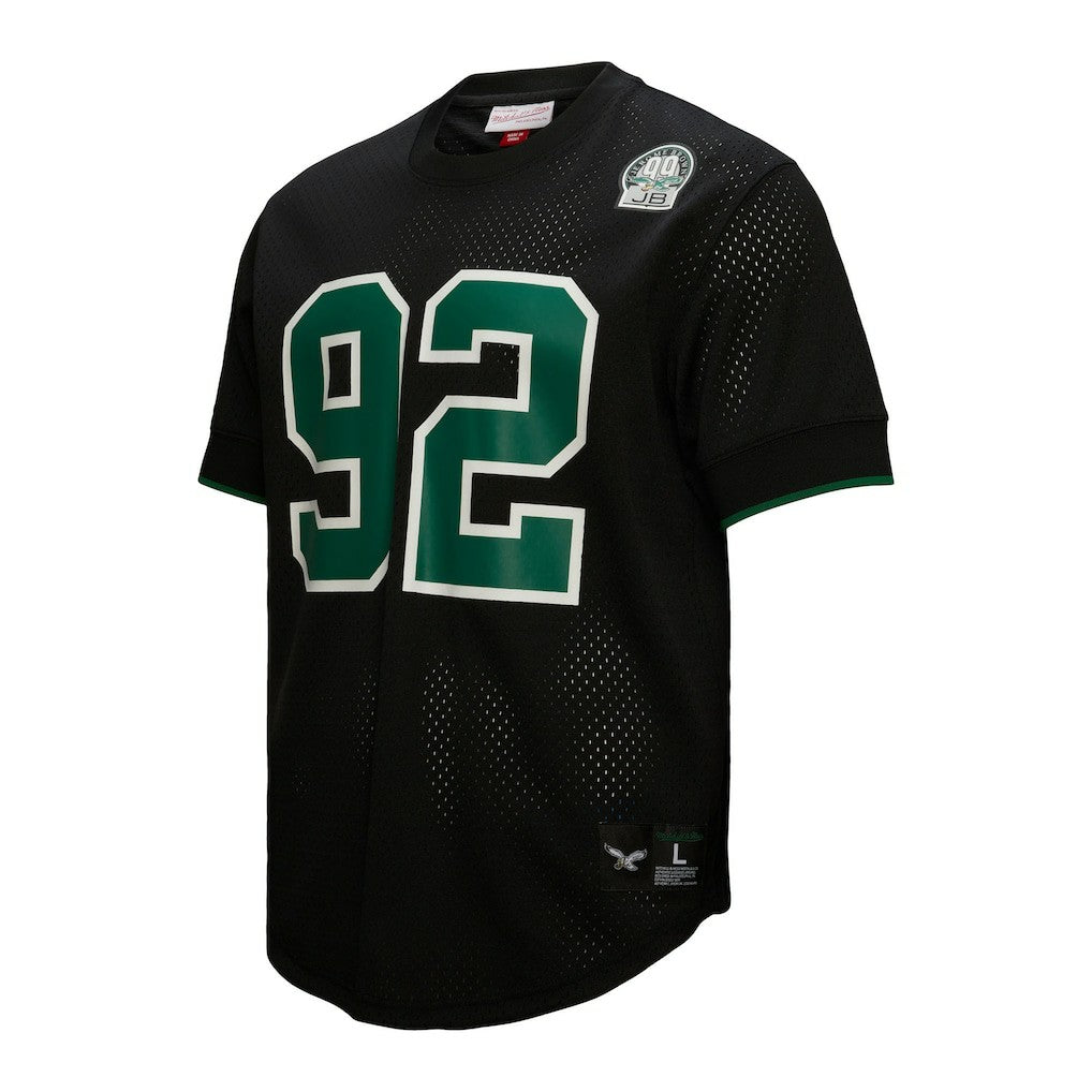 Reggie White  Retired Player Name & Number Mesh Top - Philadelphia Eagles Tops