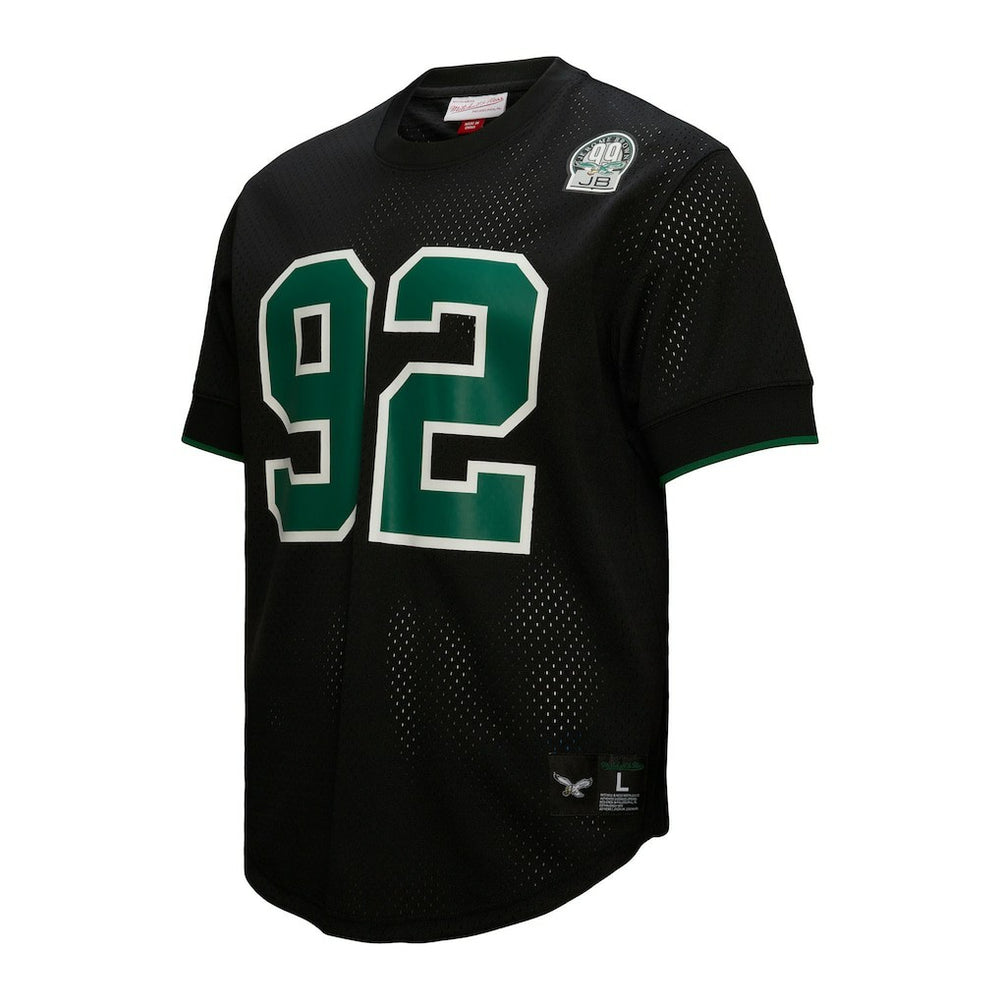 Reggie White  Retired Player Name & Number Mesh Top - Philadelphia Eagles Tops