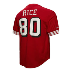Jerry Rice  Retired Player Name & Number Mesh Top - San Francisco 49ers Tops