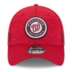Red Washington Nationals New Era 2024 Clubhouse 39THIRTY Flex Hat