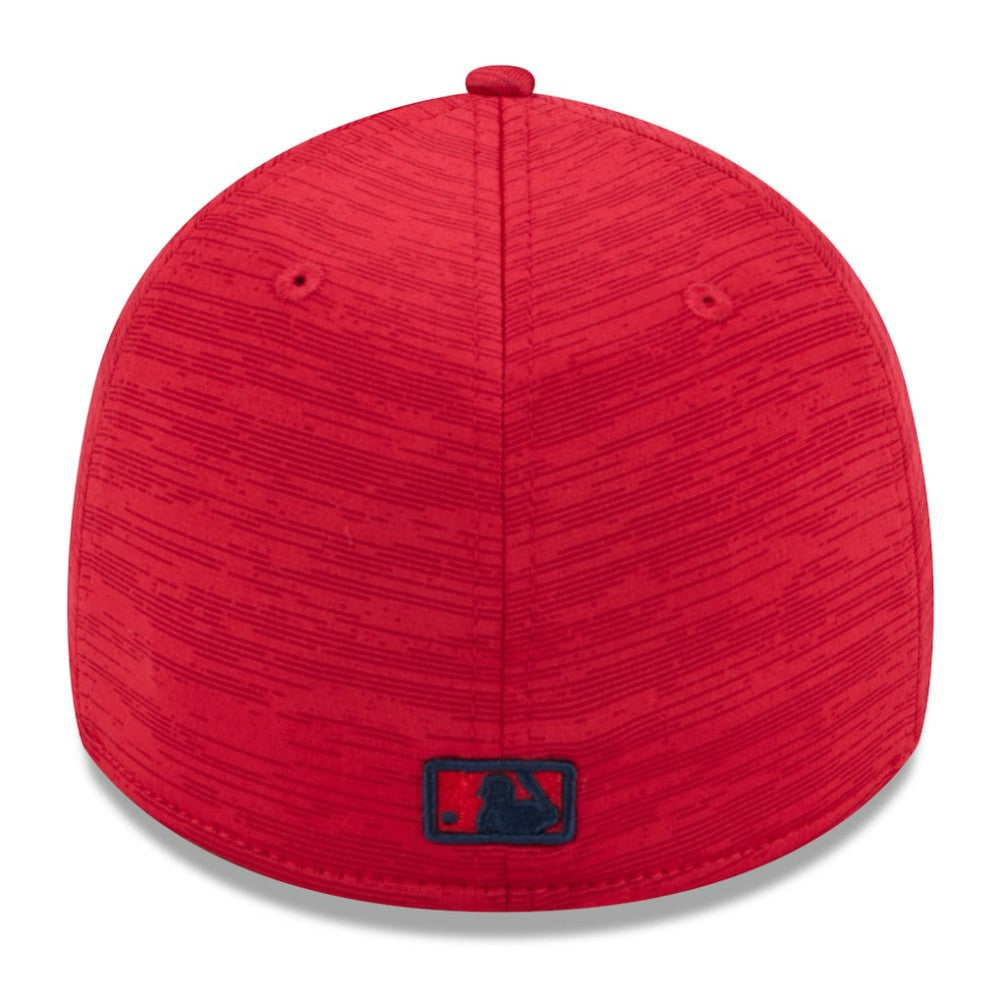 Red Washington Nationals New Era 2024 Clubhouse 39THIRTY Flex Hat