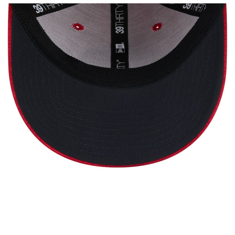 Red Washington Nationals New Era 2024 Clubhouse 39THIRTY Flex Hat