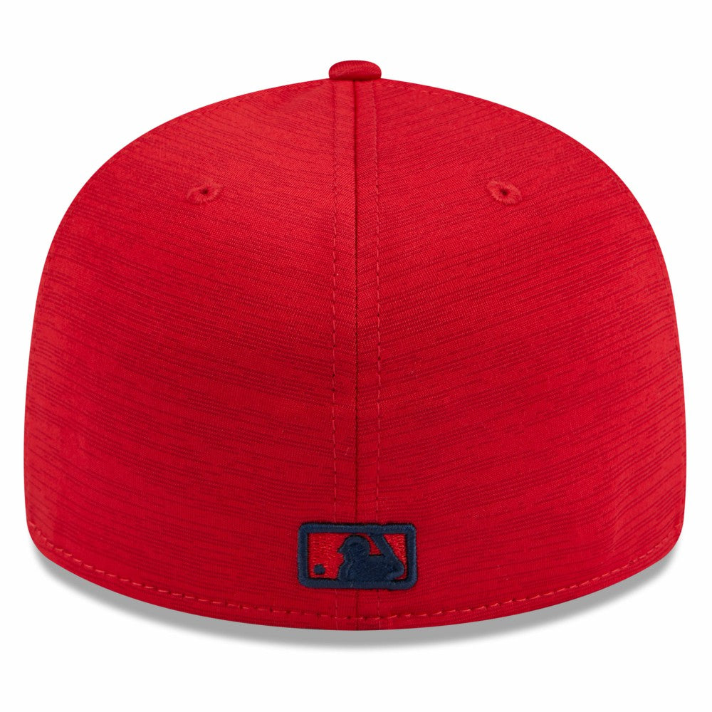 Red Los Angeles Angels New Era 2024 Clubhouse Low Profile 59FIFTY Fitted Hat