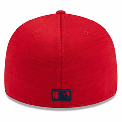 Red Los Angeles Angels New Era 2024 Clubhouse Low Profile 59FIFTY Fitted Hat