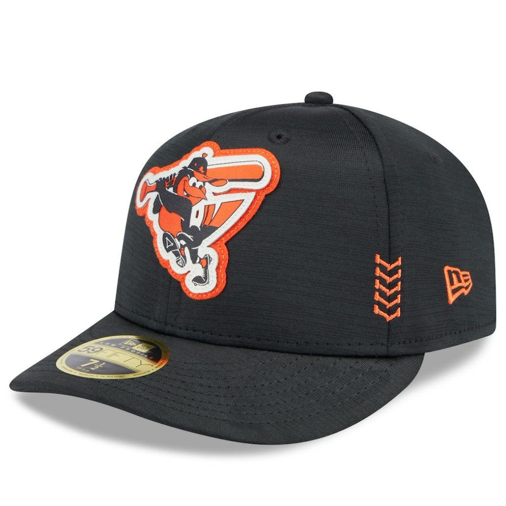 Black Baltimore Orioles New Era 2024 Clubhouse Low Profile 59FIFTY Fitted Hat