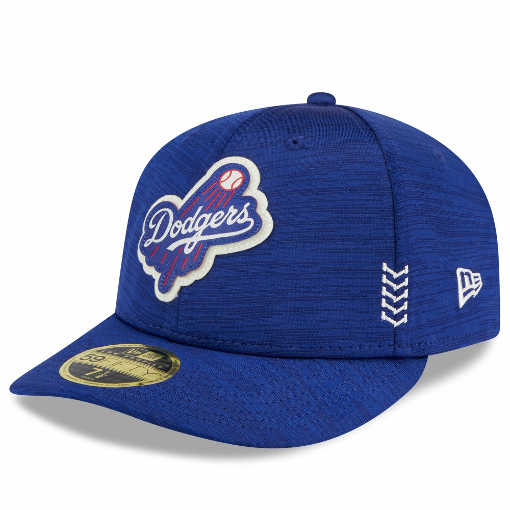 Royal Los Angeles Dodgers New Era 2024 Clubhouse Low Profile 59FIFTY Fitted Hat