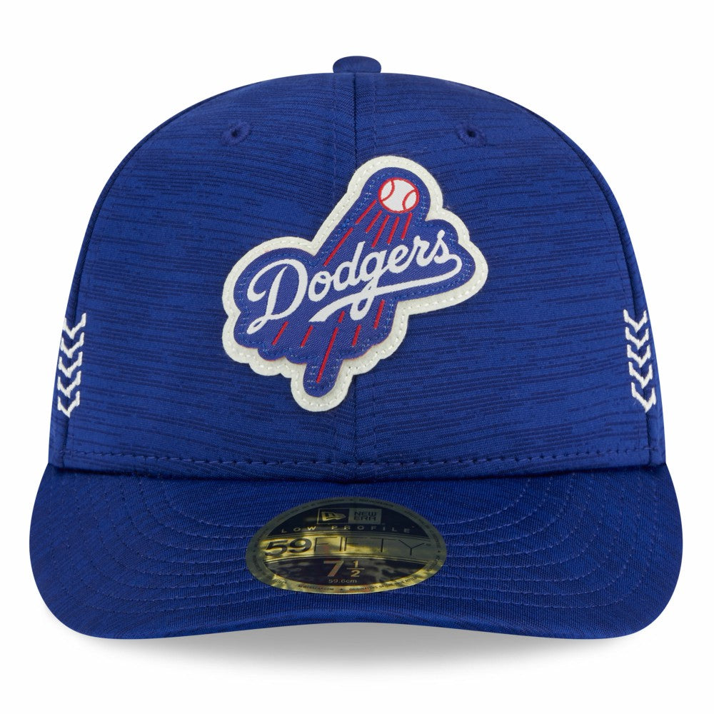Royal Los Angeles Dodgers New Era 2024 Clubhouse Low Profile 59FIFTY Fitted Hat