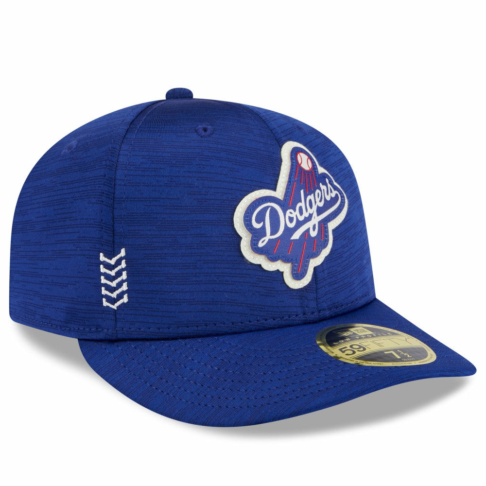 Royal Los Angeles Dodgers New Era 2024 Clubhouse Low Profile 59FIFTY Fitted Hat