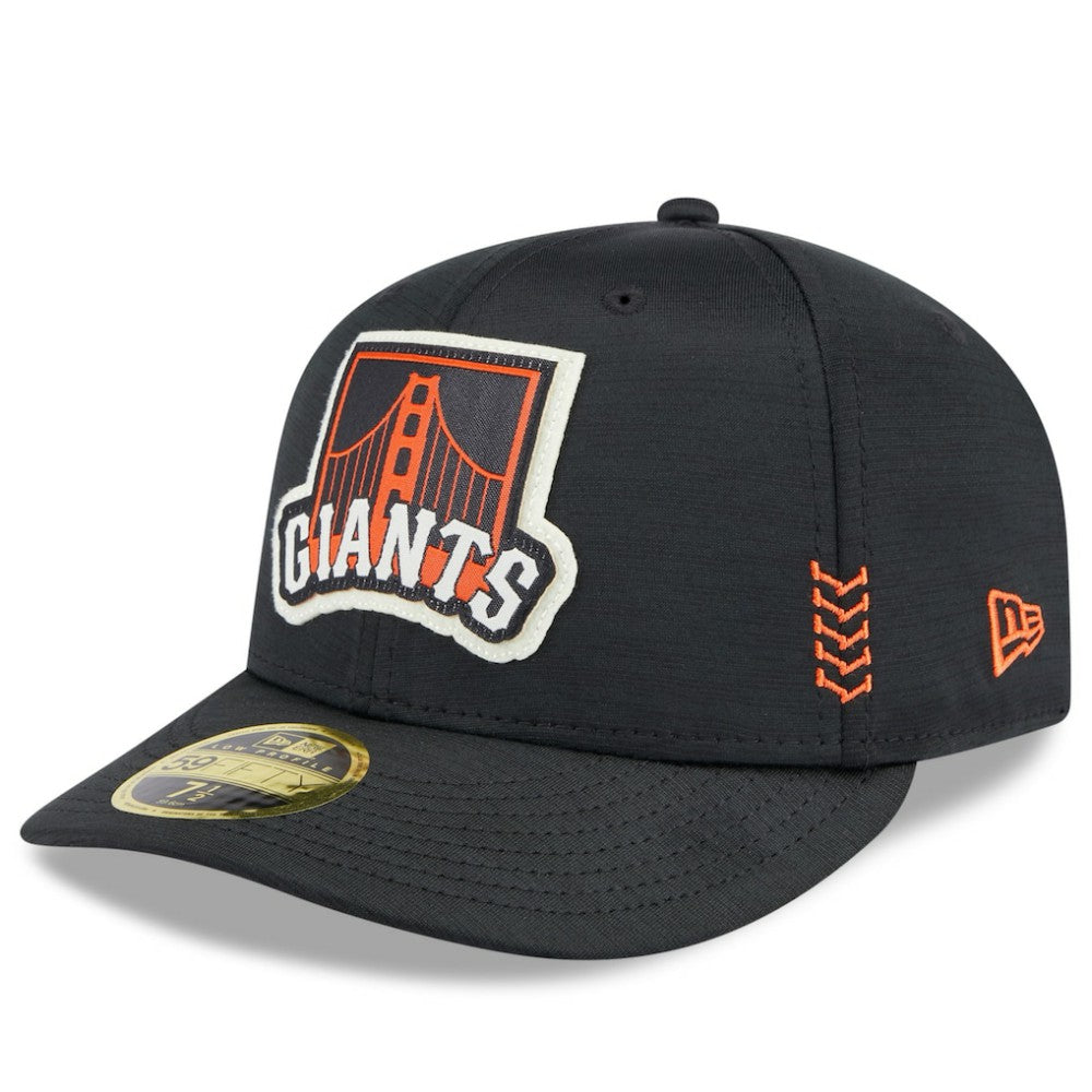 Black San Francisco Giants New Era 2024 Clubhouse Low Profile 59FIFTY Fitted Hat