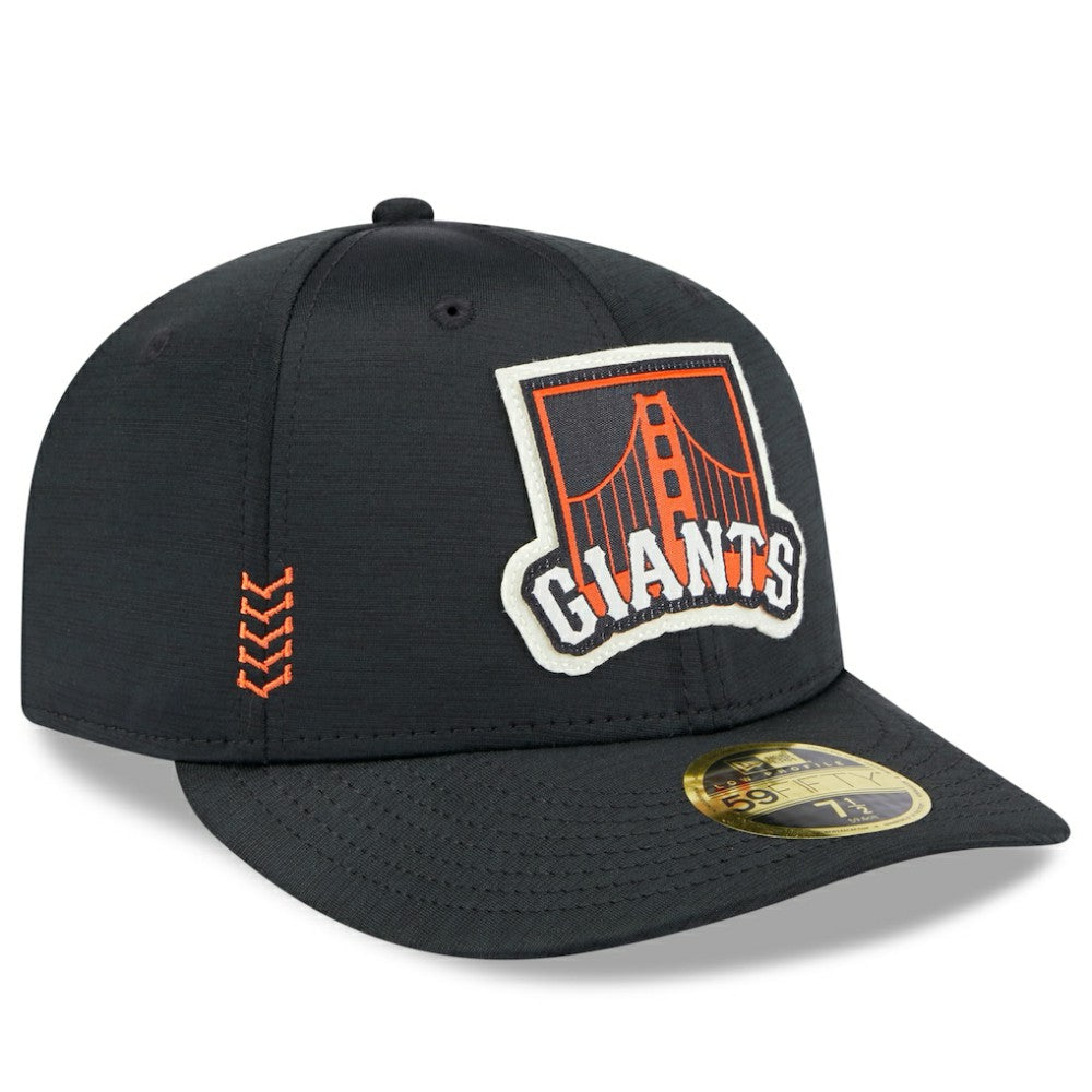Black San Francisco Giants New Era 2024 Clubhouse Low Profile 59FIFTY Fitted Hat