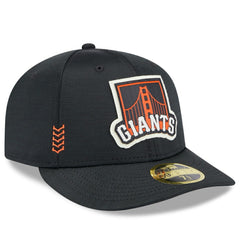 Black San Francisco Giants New Era 2024 Clubhouse Low Profile 59FIFTY Fitted Hat